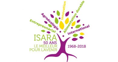L’ISARA fête ses 50 ans : le Meilleur pour l’avenir 50 ans de l'ISARA arbre et mots clés